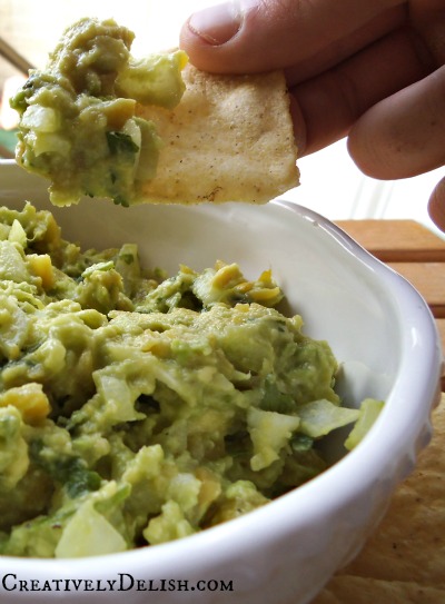 Cilantro Guacamole