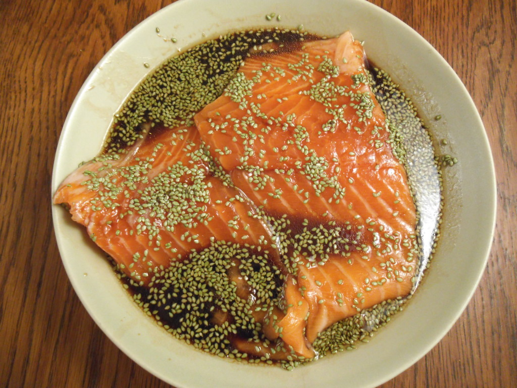 Wasabi Soy Salmon 