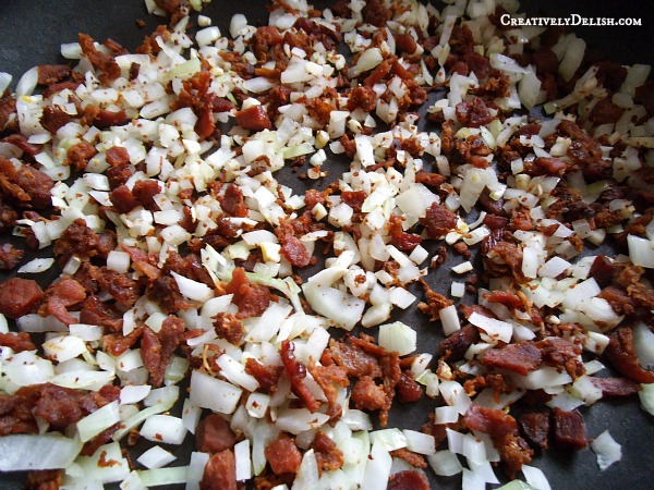 bacon and onion