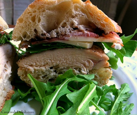arugula sandwich