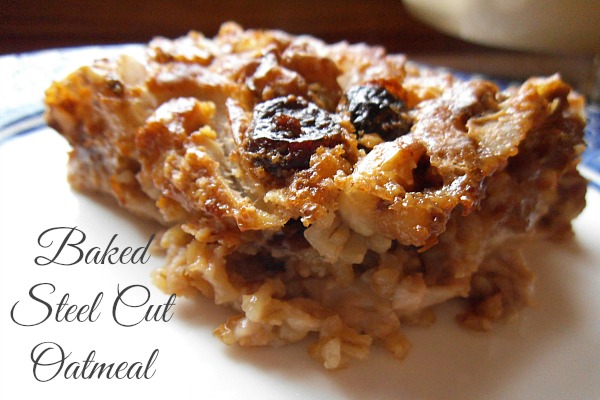 steel cut oats recipe