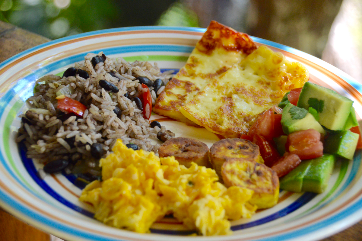 Traditional Costa Rican Breakfast