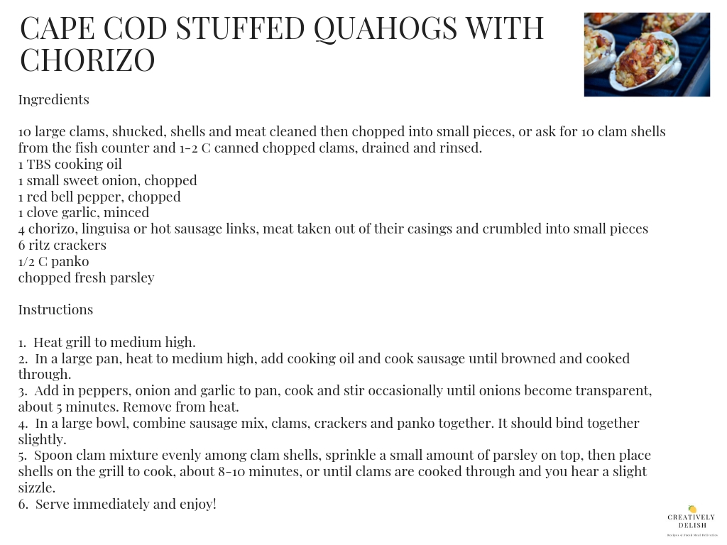 Stuffed Quahogs Recipe